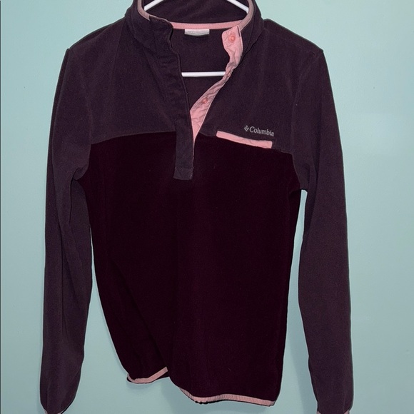 Columbia Purple and Pink Pullover Top - Picture 1 of 3